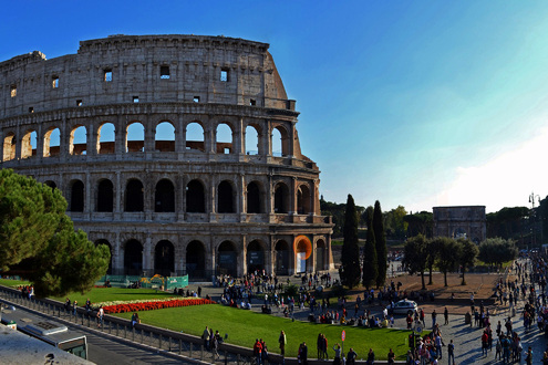 Пътешествие в Древния Рим - Колизеят (Колизей или Колизеум), Рим, Италия - The Colosseum, Rome, Italy